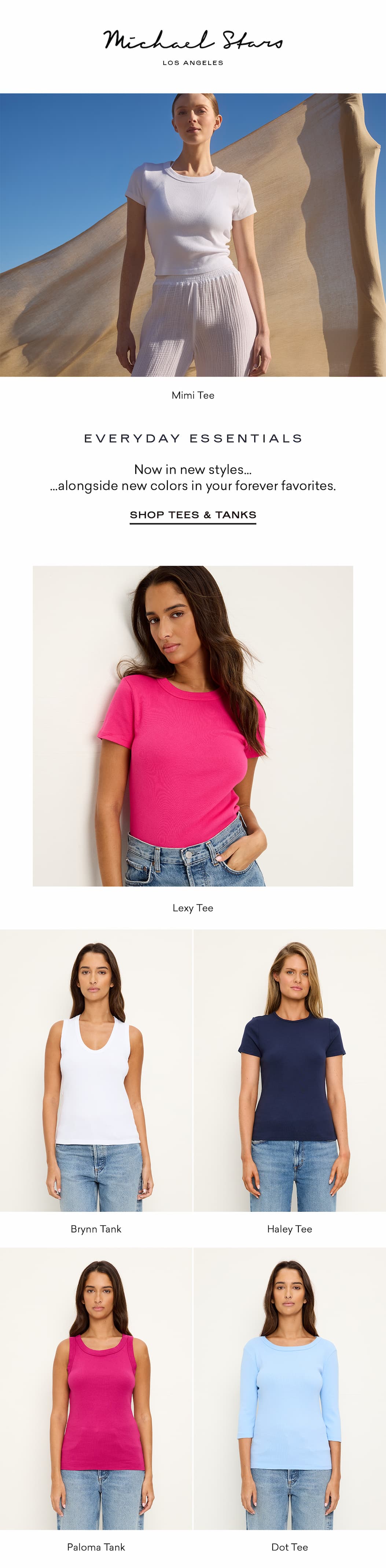 Shop Tees and Tanks