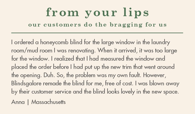 Uplifting words from a recent order