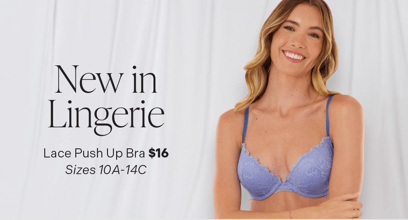 New in lingerie