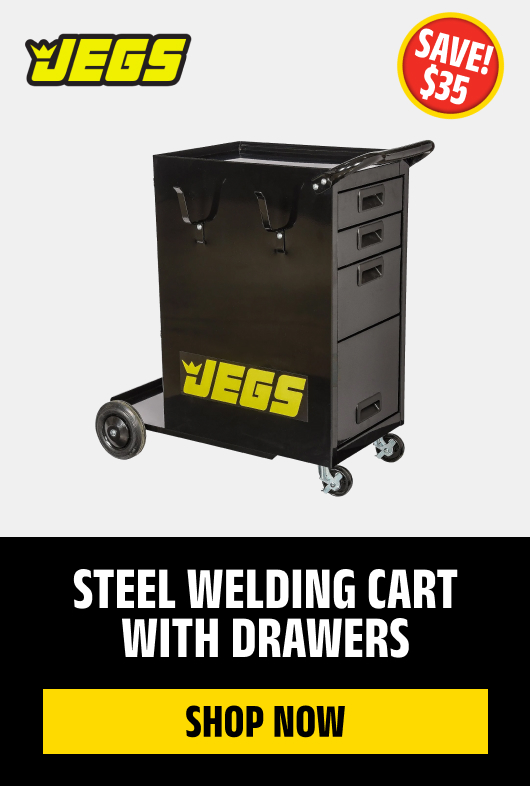 Steel Welding Cart with Drawers