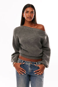 Emmy Slouch Off Shoulder Knit now $37.50