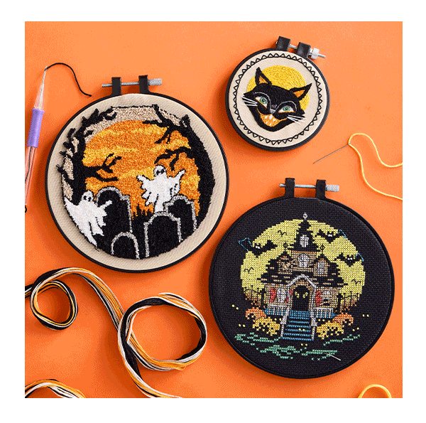 Grab kits for frightful fun. Craft with your boo crew! SHOP HALLOWEEN CRAFT KITS