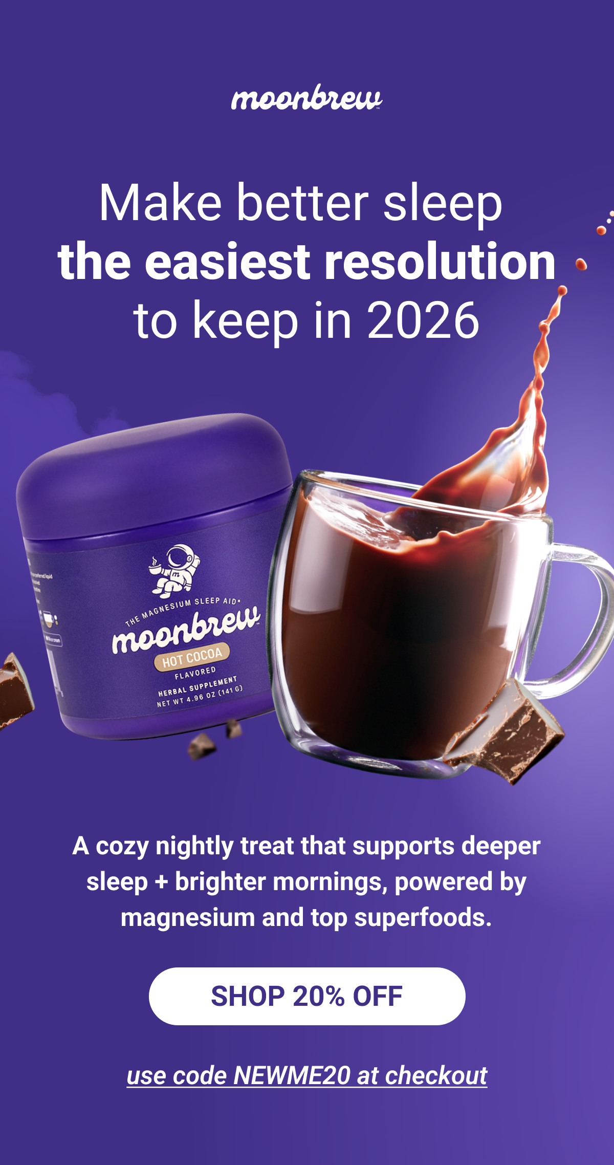 Make better sleep the easiest resolution to keep in 2026.