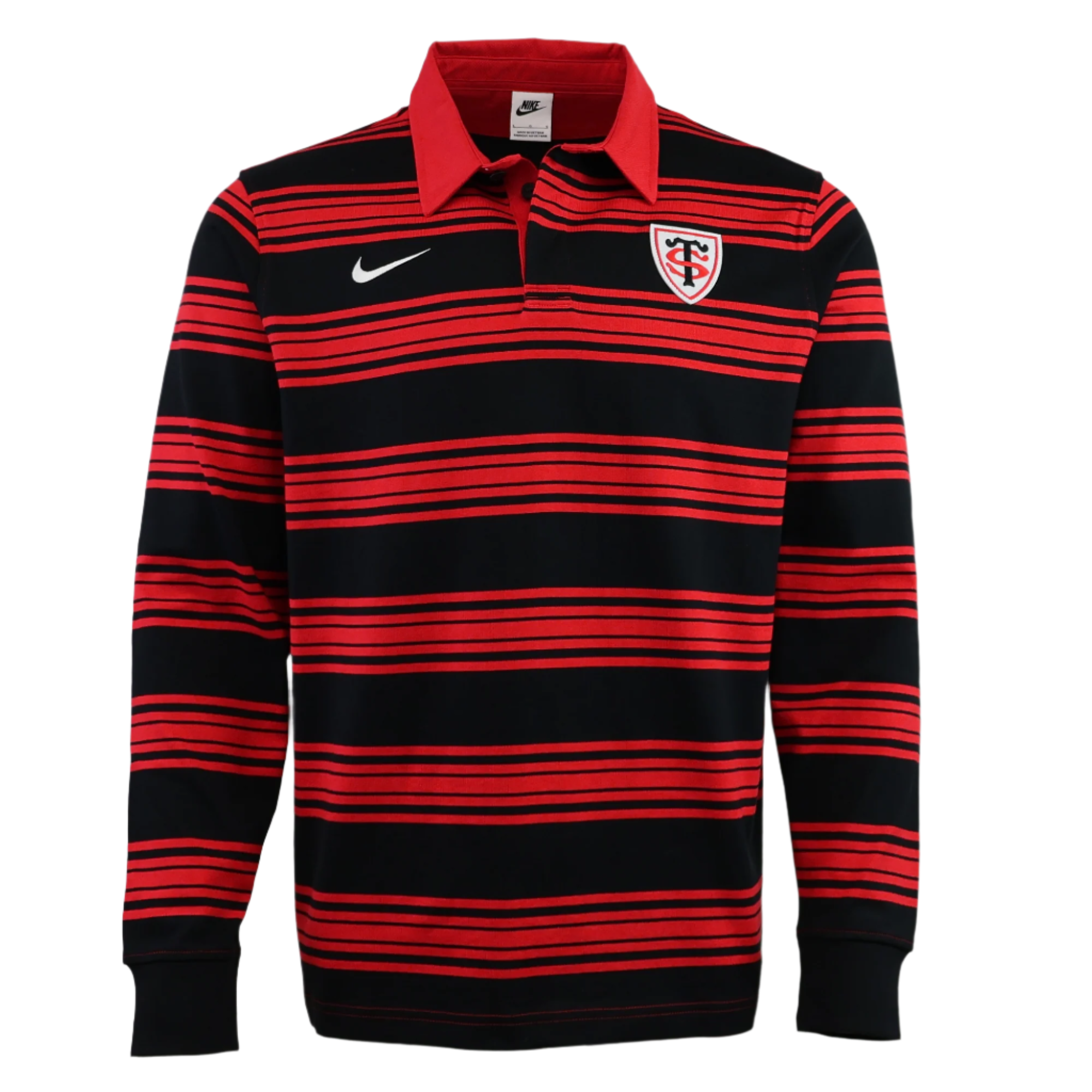 Image of Stade Toulousain 25/26 Heritage Long Sleeve Rugby Jersey by Nike