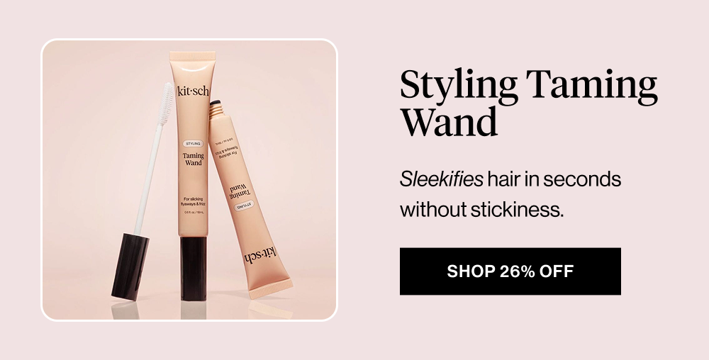 Styling Taming Wand. Sleekifies hair in seconds without stickiness.