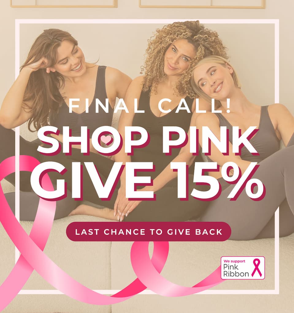 Pink Ribbon Comfort Bra