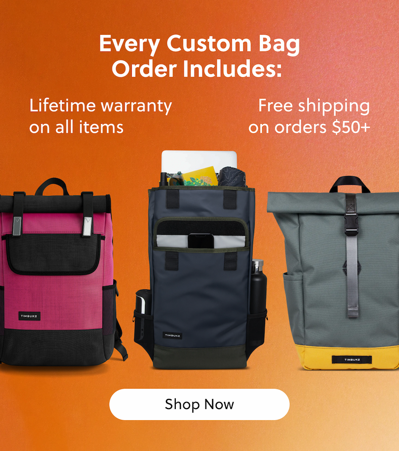 Every Custom Bag Order Includes