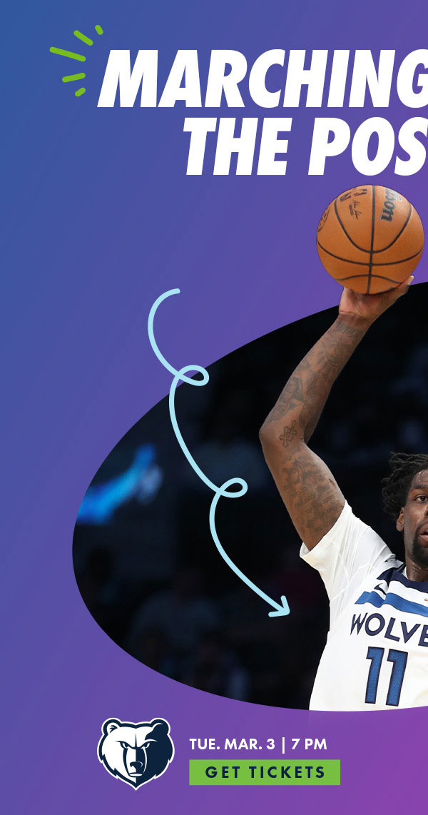 Get Tickets | Wolves vs. Grizzlies