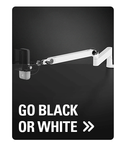 Go black or white.
