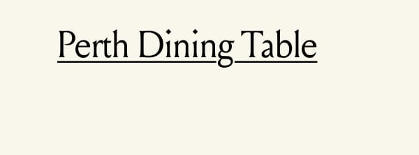 Perth Dining Table