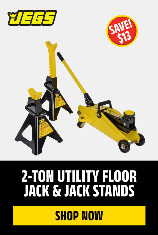 2-Ton Utility Floor Jack & Jack Stands