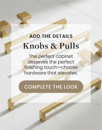 Image of cabinet hardware in different styles 