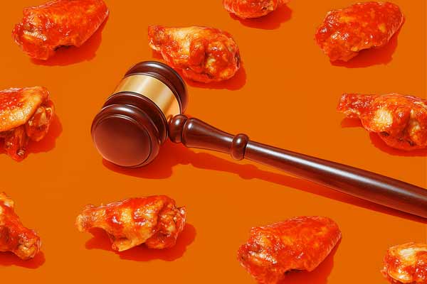 Buffalo Wild Wings words: When judges put the pun in punishment