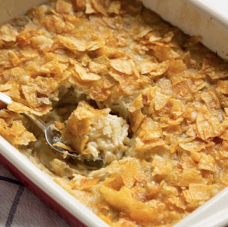 Vegan Cheesy Potato Casserole