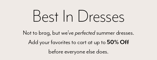Shop Best In Dresses
