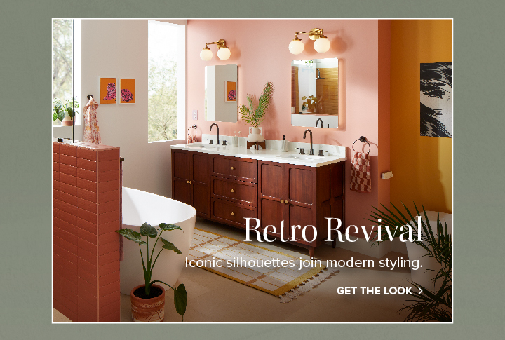 Retro Revival  - Iconic silhouettes join modern styling. - Get the Look