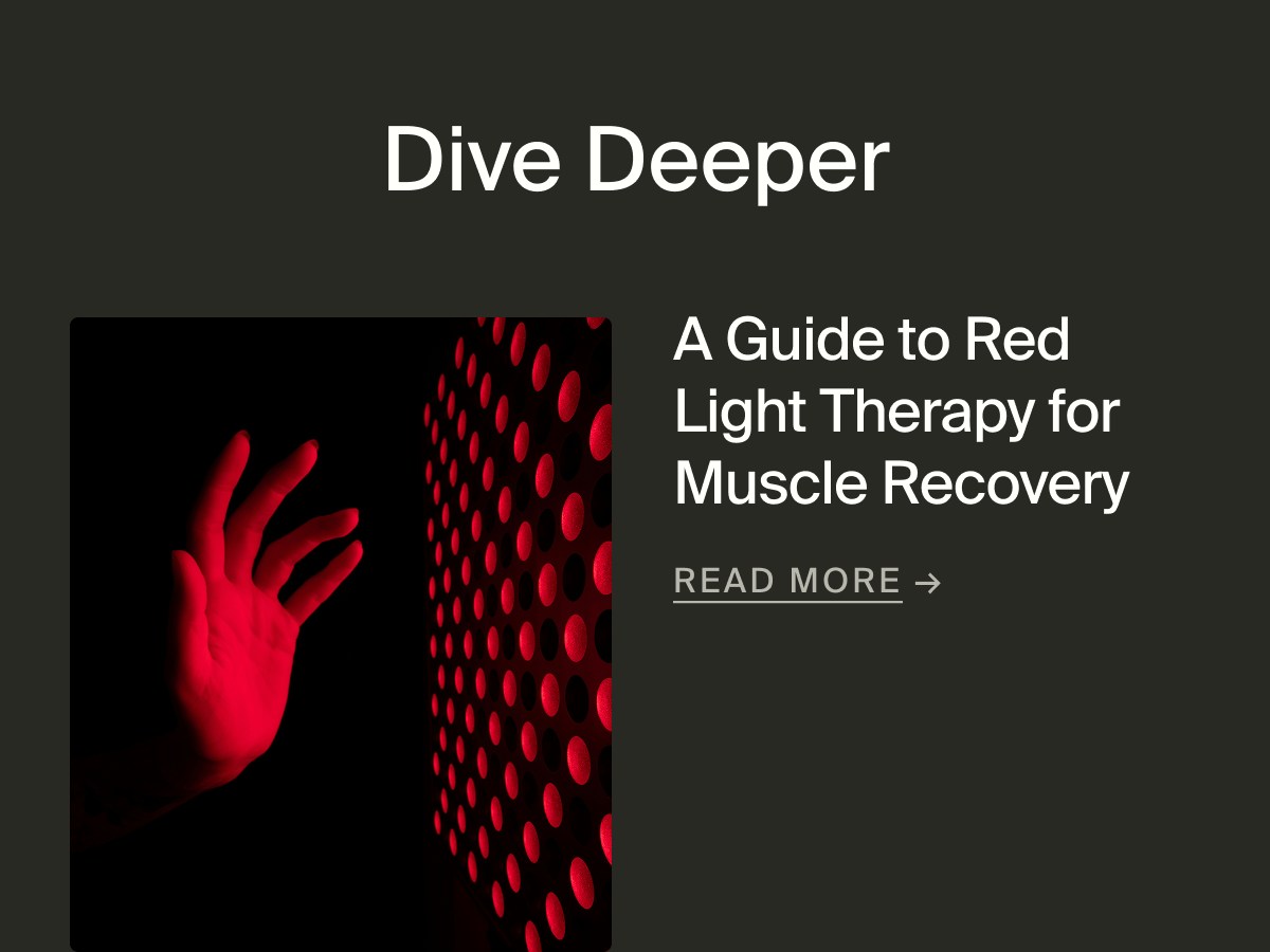 A Guide to Red Light Therapy for Muscle Recovery | Read More