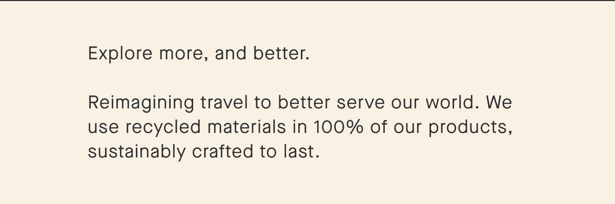 Sustainability