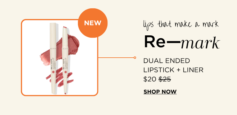 For lips that make a mark - Re-mark Dual Ended Lipstick & Liner is 20% off on Ulta.com