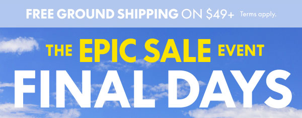 The Epic Sale Event