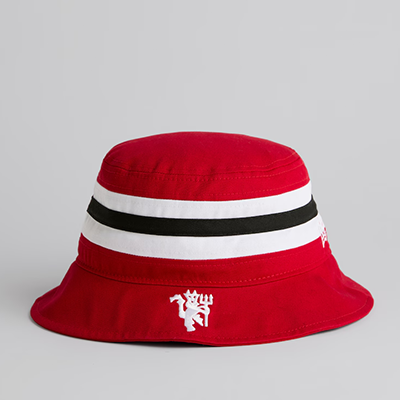 Stripe Red Bucket Hat