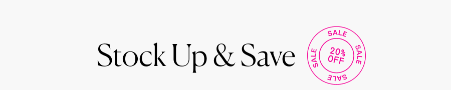 Stock up & save
