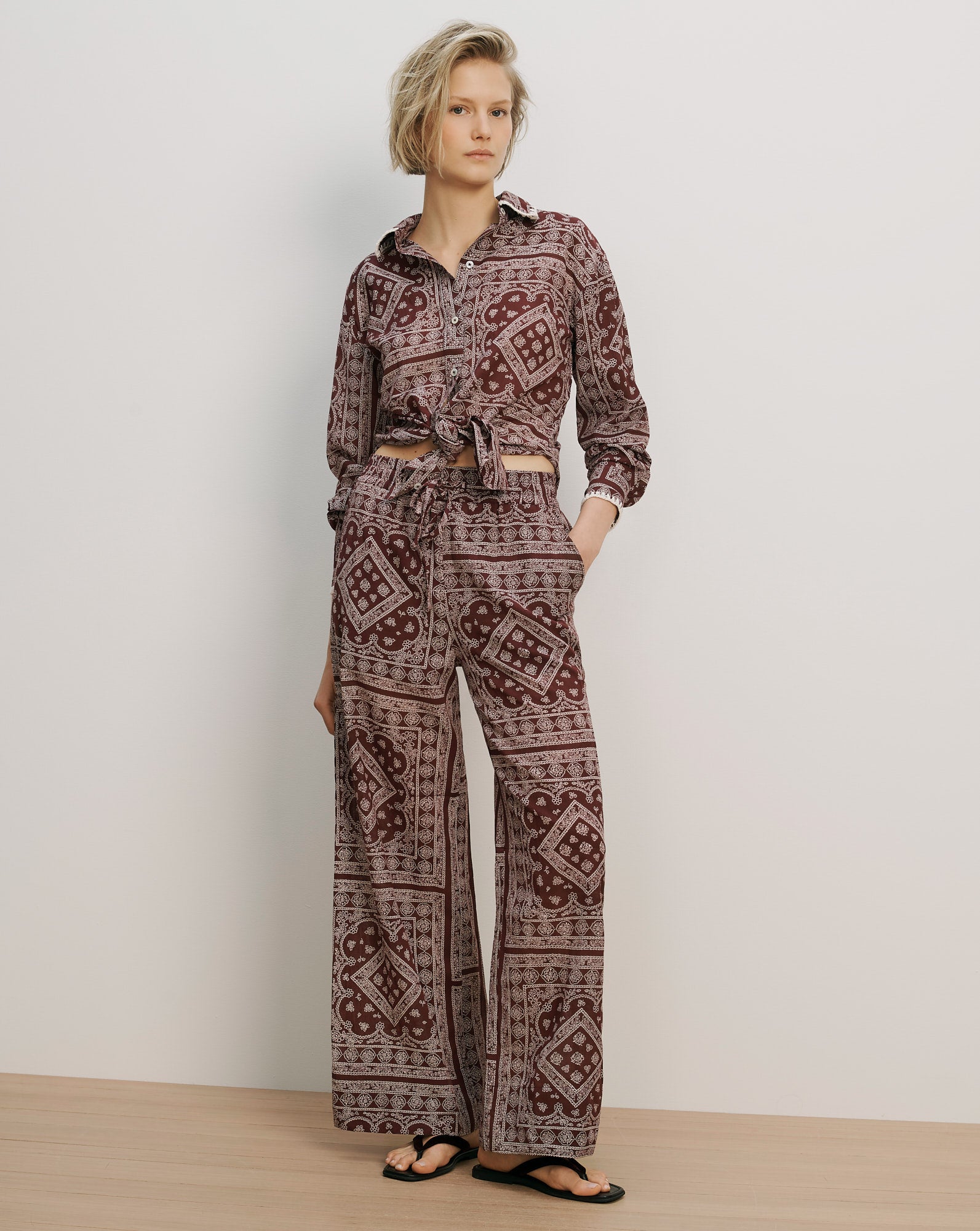 Image of Sylvester Wide-Leg Pant