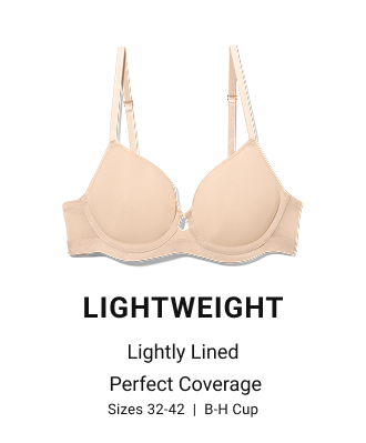 New color! Lightweight Lightly Lined  perfect Coverage sizes 32-42  |  b-H Cup