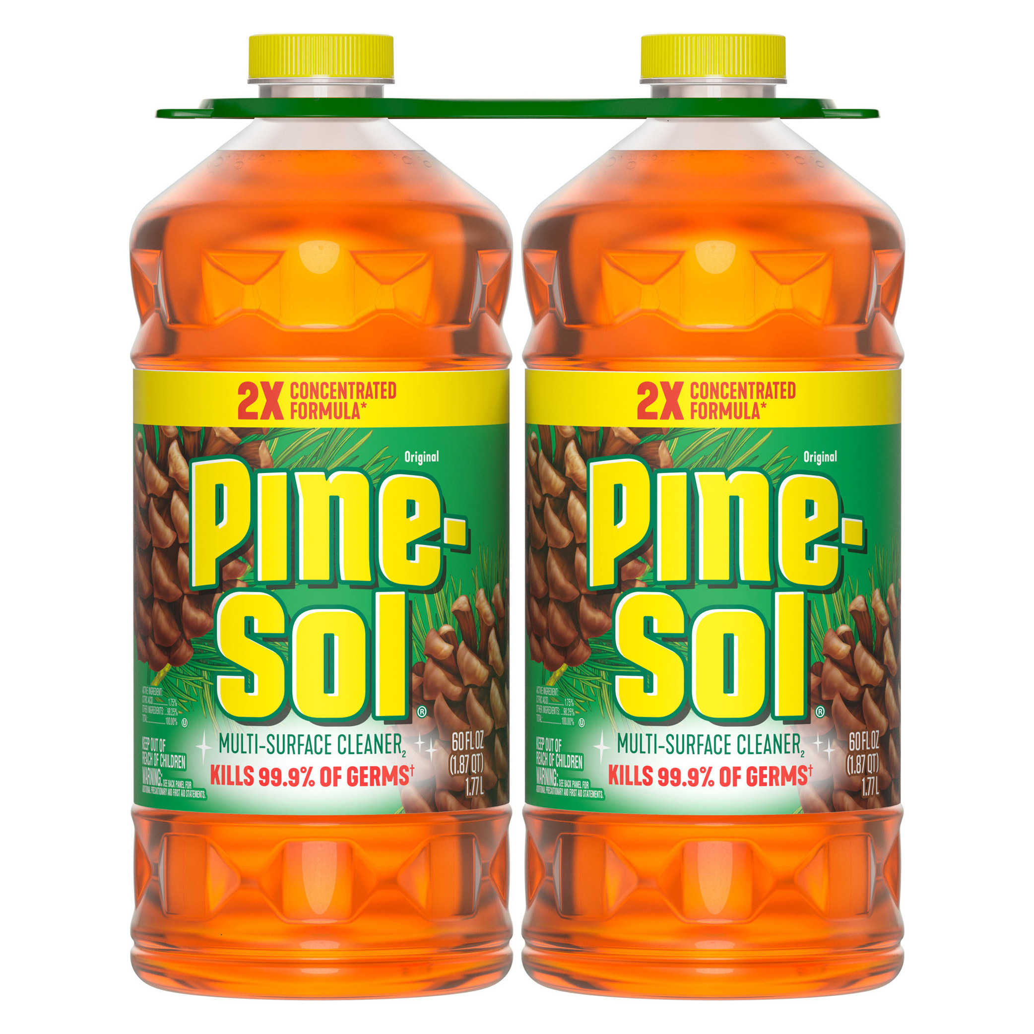 Pine-Sol Multi-Surface Cleaner, 60 fl oz, 2-Count