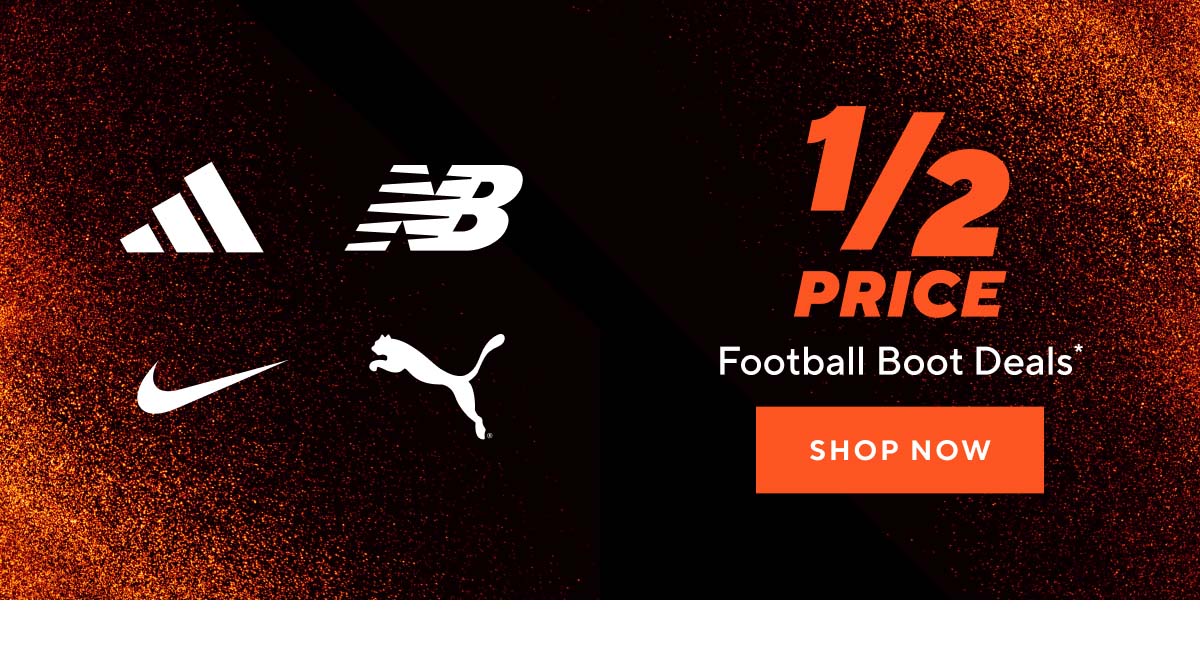 1/2 Price Football Boot Deals