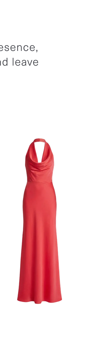 Marcheline Crepe Gown