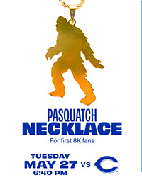 Pasquatch Necklace - Tuesday, May 27 - Get Tickets