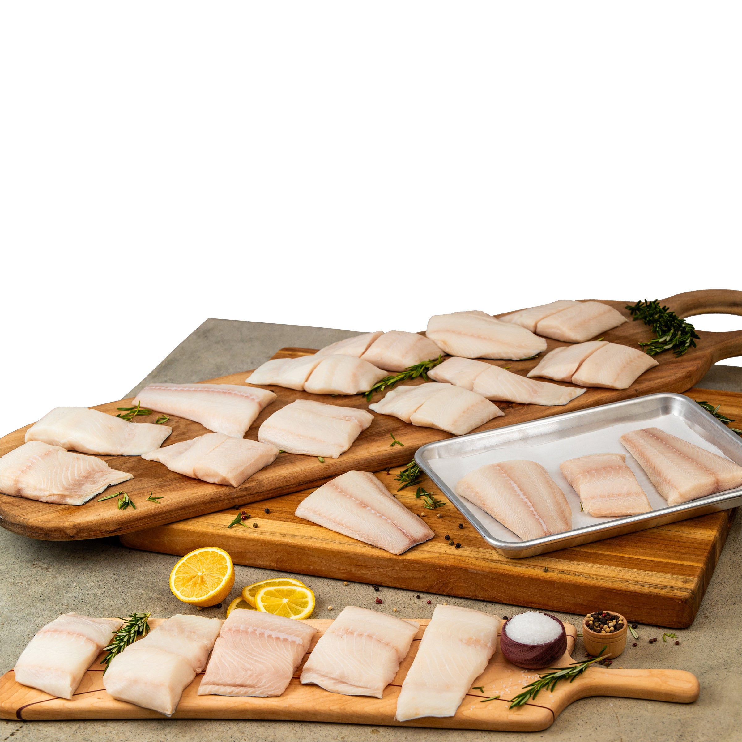 Alaska Black Cod (Sable Fish) - Individual Packed Portions (19-25/6-8 oz Per Portion), 1 Case Totaling 10 lbs