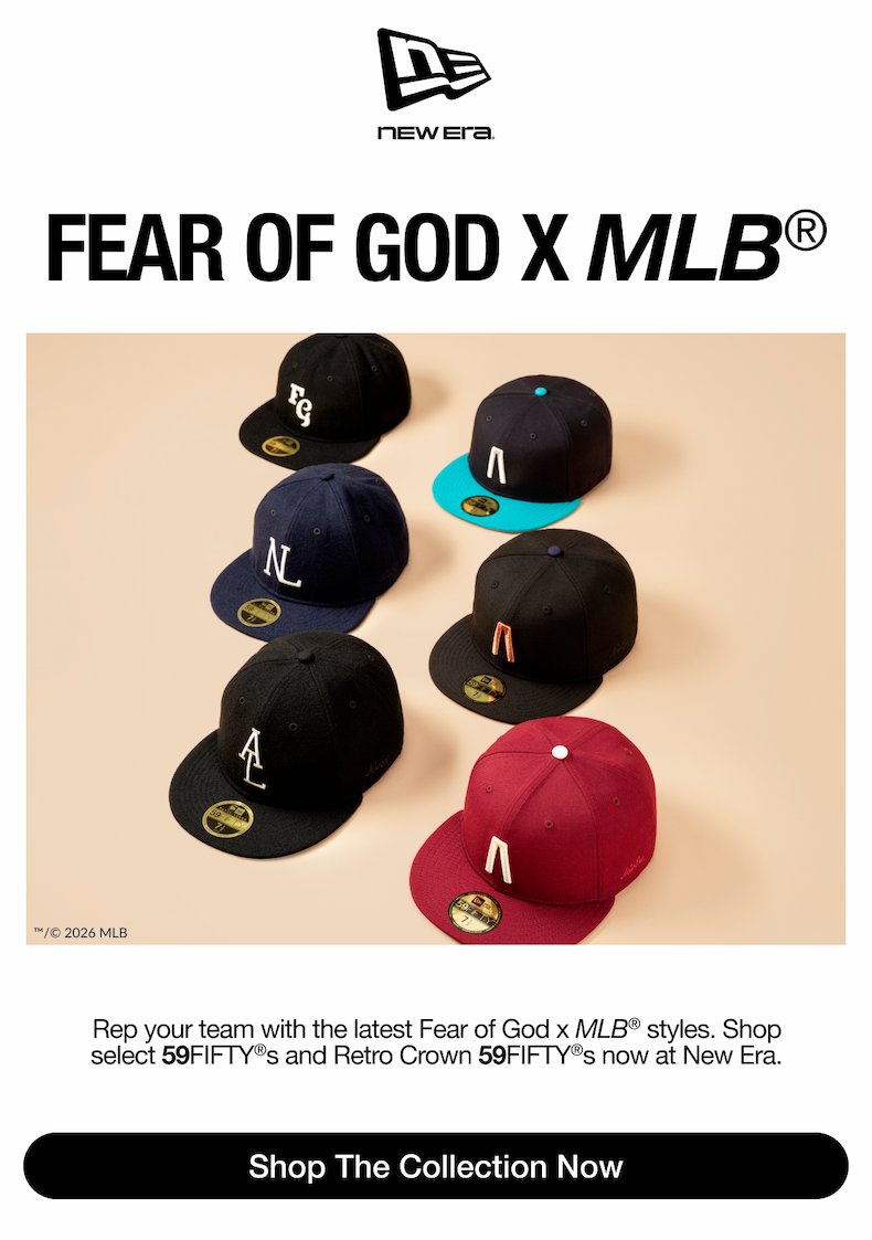 Fear of God x MLB®. Shop The Collection Now.
