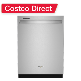 Whirlpool Top Control Dishwasher with 3rd Rack and Large Capacity