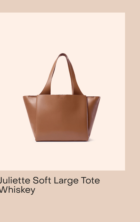 Juliette Soft Large Tote Whiskey