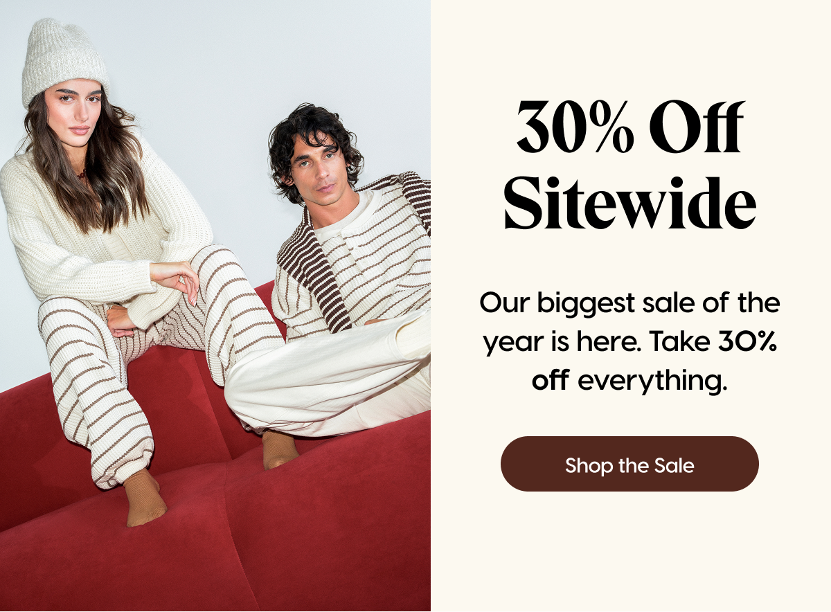 30% Off Sitewide