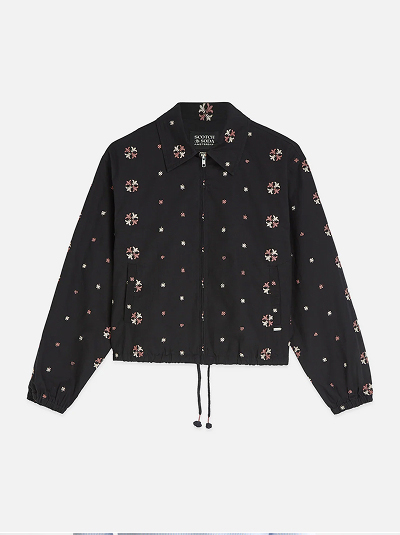 Embroidered Cotton Jacket