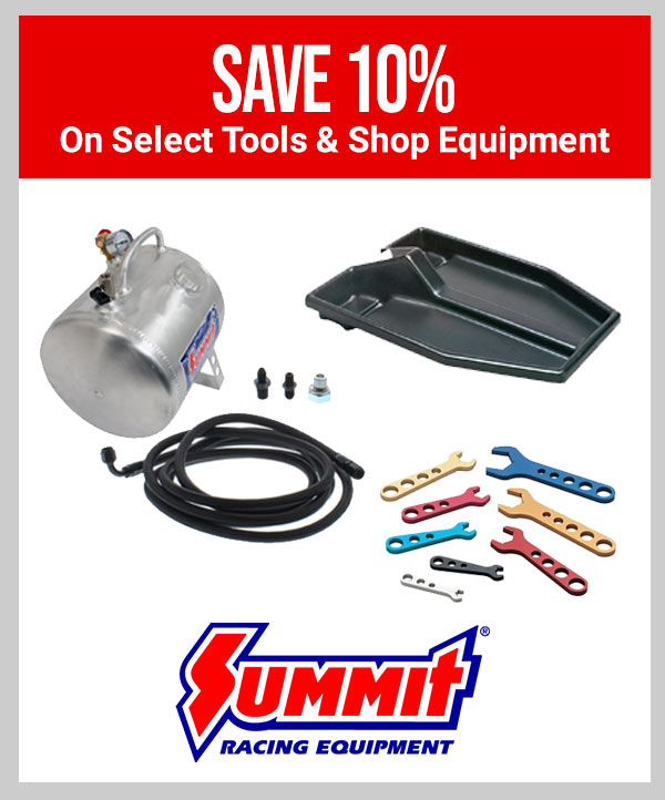 Summit Racing   • Save 10% On Select Tools & Shop Equipment
