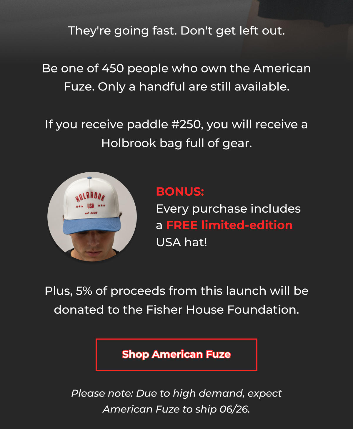 The Limited-Edition American Fuze has officially dropped!