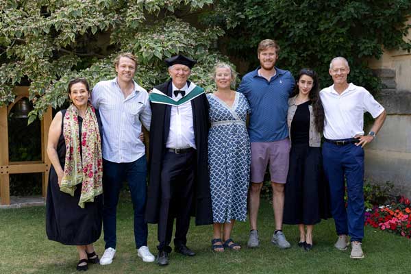 Amid UVA connections, Scott Beardsley earns Oxford degree