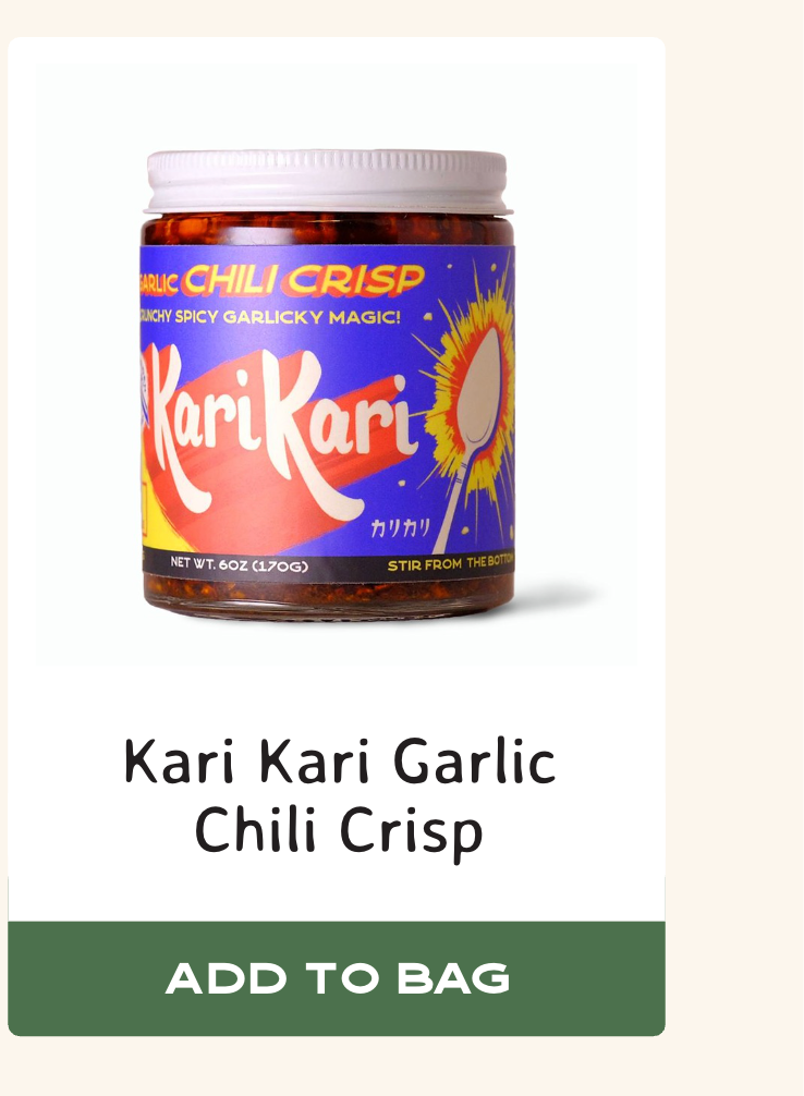 Kari Kari Garlic Chili Crisp