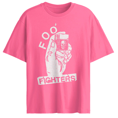 LIGHTER IN HAND TEE - PINK