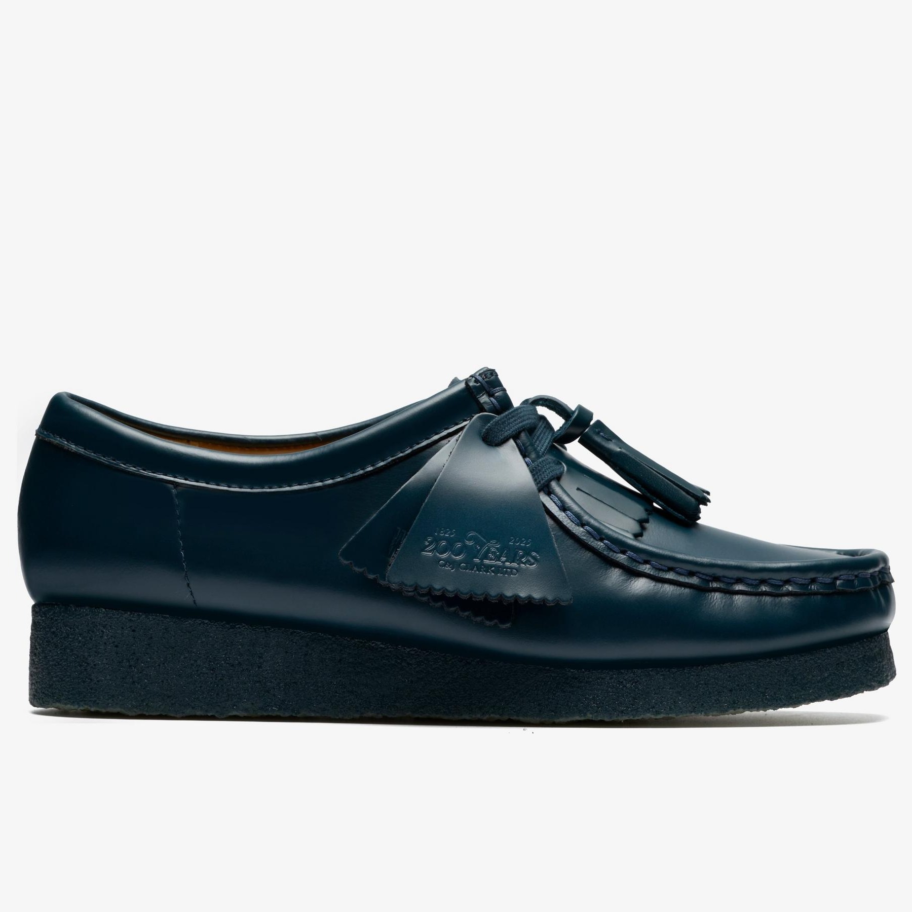 Shop Wallabee Dark Teal Leather
