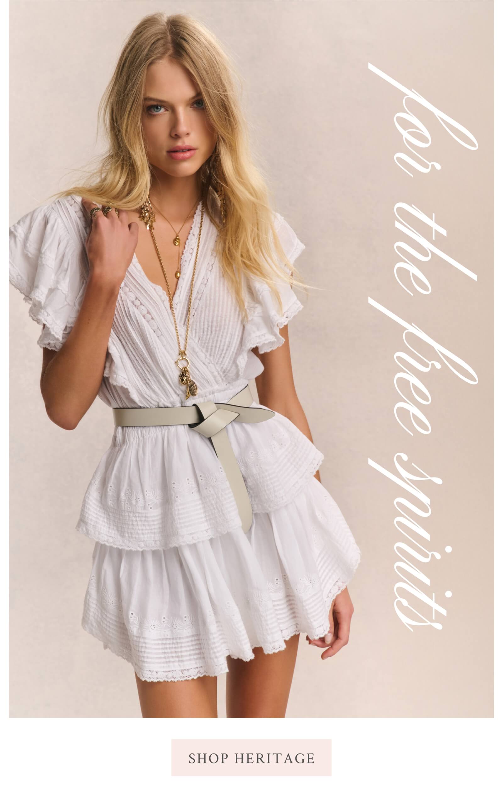 FOR THE FREE SPIRITS <SHOP HERITAGE>