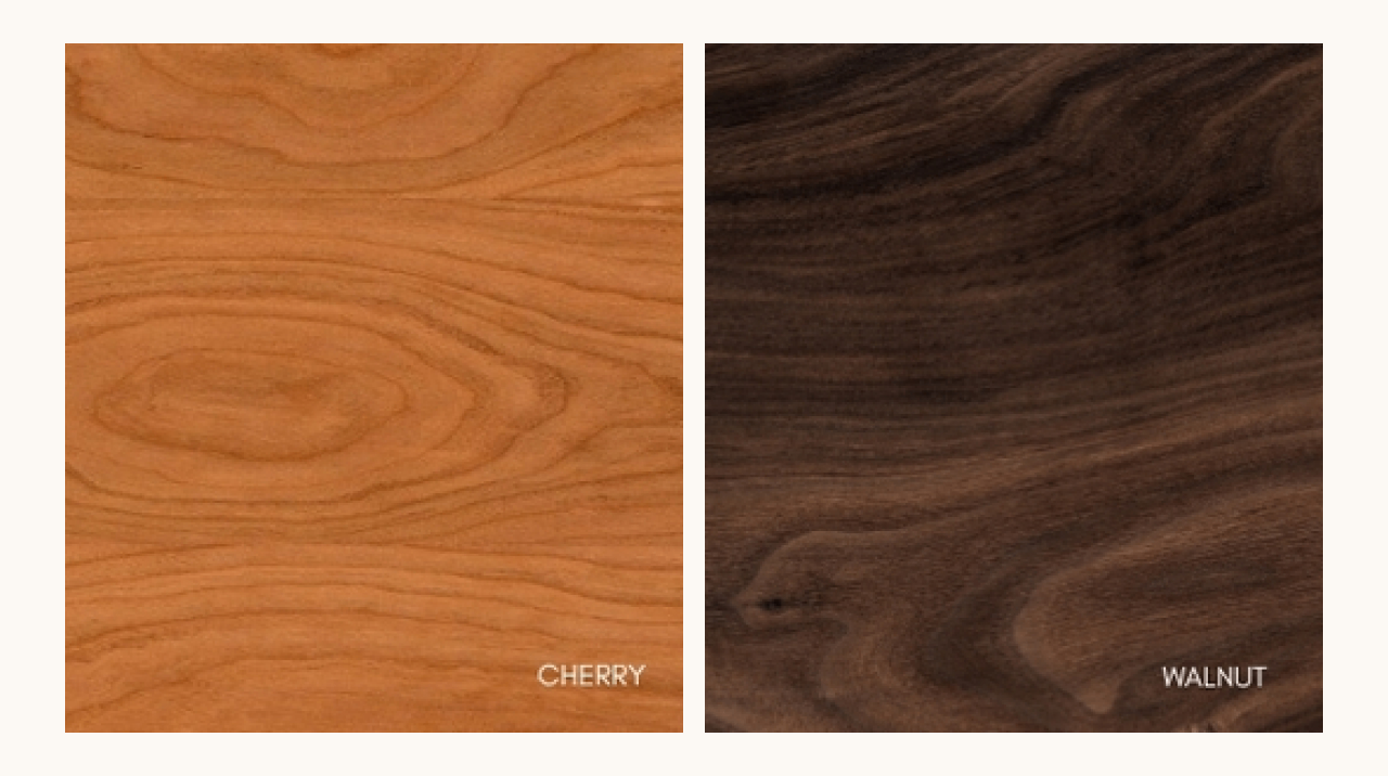 Cherry and Walnut