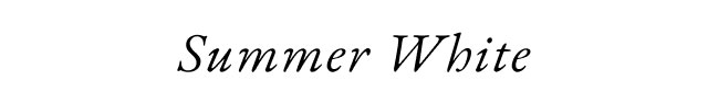 Summer White 