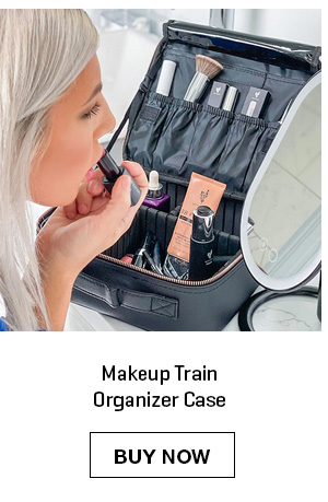 Makeup Train Organizer Case