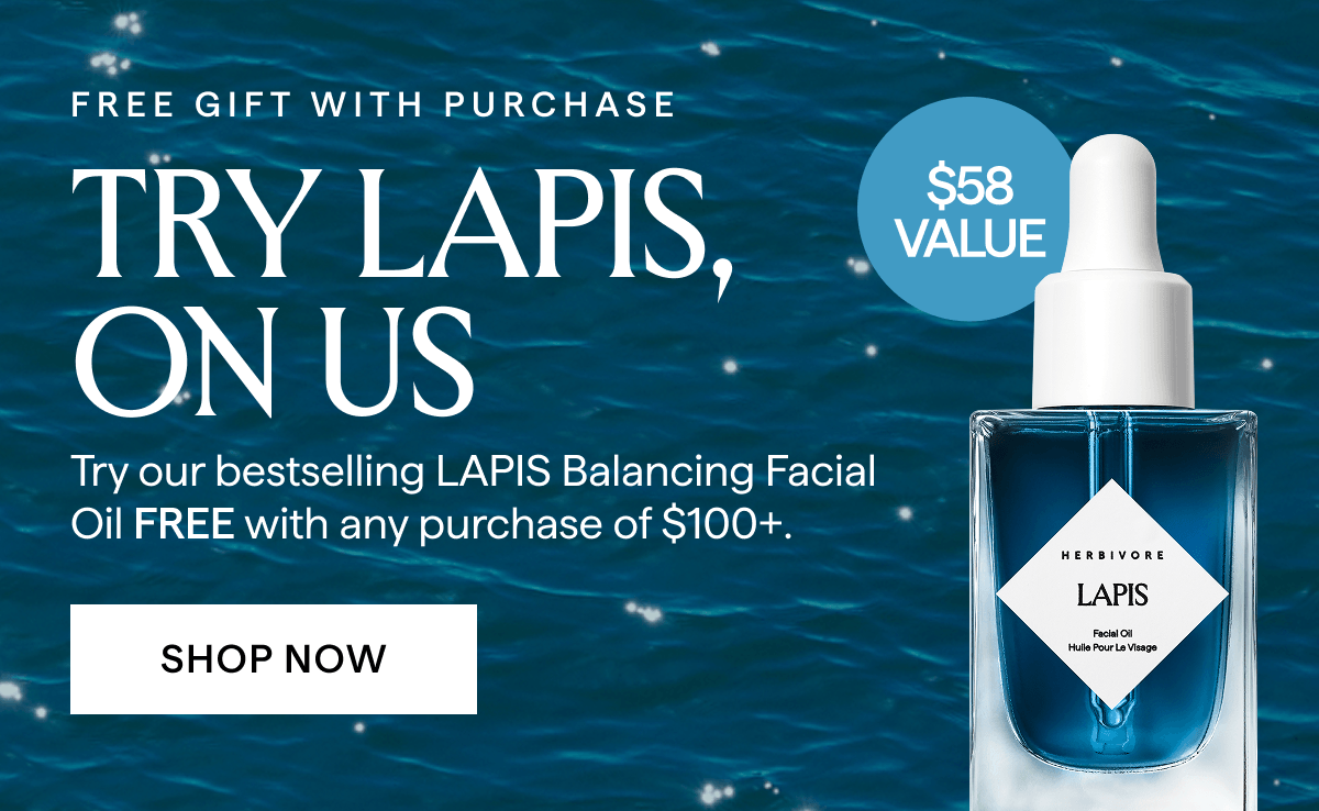 FREE GIFT WITH PURCHASE: LAPIS FACIAL OIL