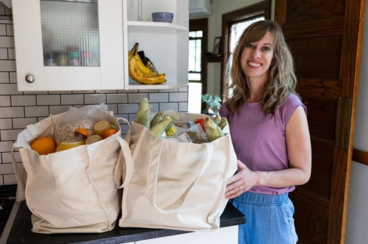Person with Care Center Tote Bag